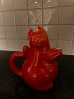 Rode kater  theepot Jan Kruis, Antiek en Kunst, Antiek | Keramiek en Aardewerk, Ophalen