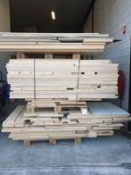 Afvalstukken hout/Multiplex 38mm beuken, Doe-het-zelf en Verbouw, Hout en Planken, Ophalen, Minder dan 25 mm, Overige typen, Zo goed als nieuw