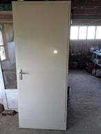 Beige binnendeur 82x200cm, Doe-het-zelf en Verbouw, Deuren en Horren, Gebruikt, 80 tot 100 cm, Binnendeur, Ophalen of Verzenden