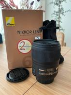 Nikon AF-S micro Nikkor 60mm f/2.8 macro lens,, Ophalen of Verzenden, Zo goed als nieuw, Macrolens
