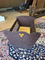 vintage poppen bedtje, Verzamelen, Poppen, Ophalen, Gebruikt, Pop