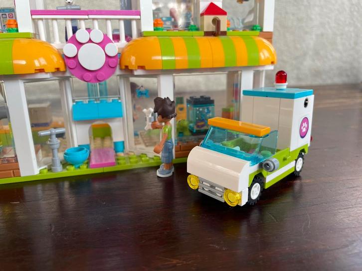 Lego Friends Dierenkliniek 41345 - Complete Set, Kinderen en Baby's, Speelgoed | Duplo en Lego, Zo goed als nieuw, Lego, Complete set