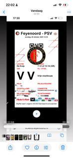 Feyenoord - psv 26 oktober, Eén persoon