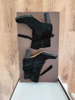 Zwarte Suede Enkellaarsjes, Kleding | Dames, Ophalen, Zwart, Lage of Enkellaarzen, Onbekend