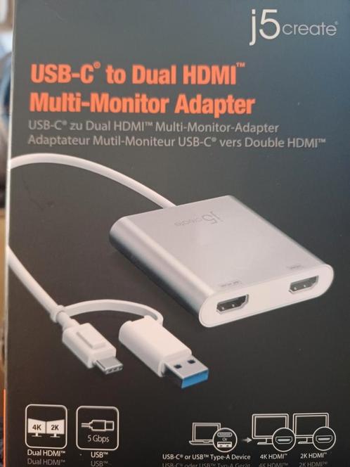 Multi media adapter nieuw., Computers en Software, Pc- en Netwerkkabels, Nieuw, Ophalen of Verzenden
