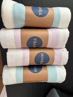 Nieuw 4 nivea handdoeken hamam, Ophalen of Verzenden, Nieuw, Blauw, Handdoek