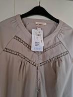 Triple Nine Travelstof blouse Beige XL NIEUW €69,95, Kleding | Dames, Blouses en Tunieken, Triple Nine, Beige, Maat 46/48 (XL) of groter