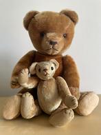 2 oude beren beertjes speelgoed knuffelbeest, Ophalen of Verzenden, Gebruikt, Stoffen beer, Overige merken