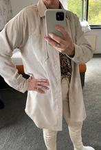 Costes beige ribfluwelen blouse maat S, Ophalen of Verzenden, Zo goed als nieuw, Maat 38/40 (M), Beige