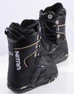 36,5 40,5 EU snowboard schoenen NITRO, black/white, Ophalen of Verzenden, Gebruikt, Schoenen