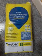 Voegmortel weber beamix  3 zakken antraciet 25 kilo, Ophalen, Nieuw