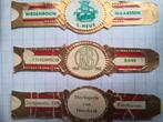 Oud sigarenbandje Rotterdamsche Bank 1863 1963, Verzamelen, Rookartikelen, Aanstekers en Luciferdoosjes, Ophalen, Gebruikt, Sigarenbandjes
