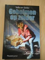 Geheimen op zolder. Sofie van Gelder, Boeken, Kinderboeken | Jeugd | onder 10 jaar, Ophalen of Verzenden, Zo goed als nieuw