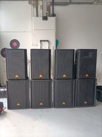 Behringer VP1520 en B1520 lege boxen met crossover., Zo goed als nieuw, 120 watt of meer, Front, Rear of Stereo speakers, Ophalen