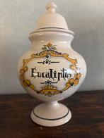 Antieke Apothekerspot Eucalintus, Antiek en Kunst, Antiek | Keramiek en Aardewerk, Ophalen of Verzenden