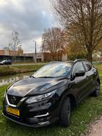 Nissan Qashqai Panoramadak1.3 Dig-t 140pk Evapo 2019 Zwart, Auto's, Nissan, Voorwielaandrijving, Zwart, 4 cilinders, Zwart
