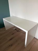 Wit Bureau - IKEA malm, Huis en Inrichting, Bureaus, Ophalen, Gebruikt, Bureau