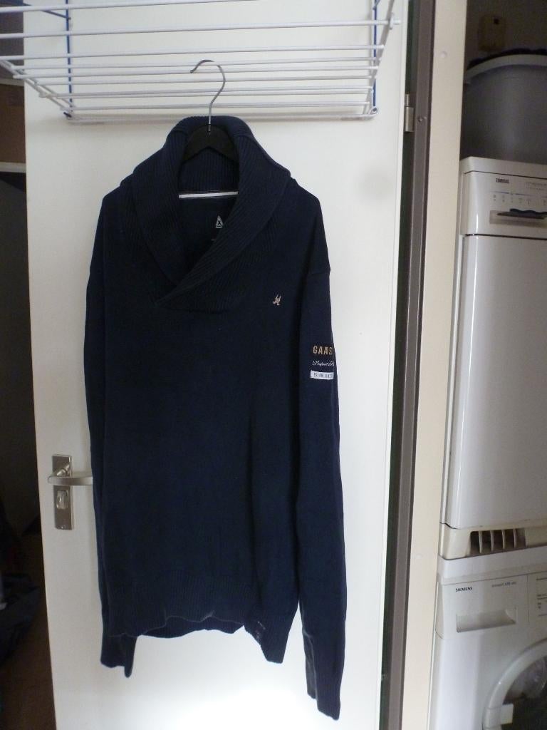 WINTER trui sjaalkraag GAASTRA blauw M -GRATIS zend, Kleding | Dames, Truien en Vesten, Verzenden, Zo goed als nieuw, Maat 42/44 (L)