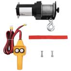 Elektrische lier 12V 907 kg met afstandsbediening €100, Doe-het-zelf en Verbouw, Lieren en Takels, Ophalen of Verzenden, Nieuw