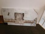 Modern canvas schilderij 140x70, Huis en Inrichting, Woonaccessoires | Wanddecoraties, Ophalen, Zo goed als nieuw