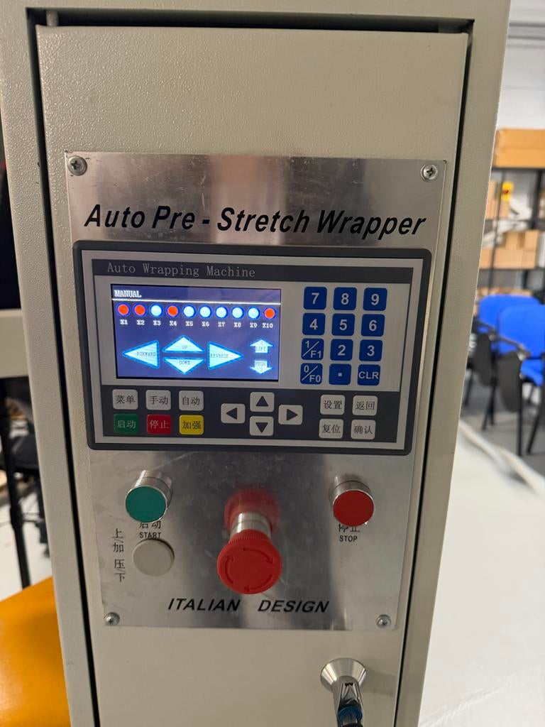 Stretch Wrapper Machine, Ophalen