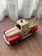 Metalen Brandweerauto - Decoratie, Ophalen of Verzenden, Zo goed als nieuw, Auto