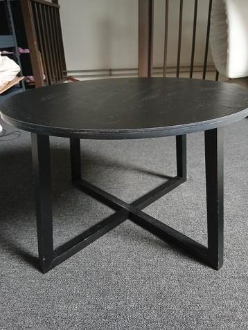 Zwarte bijzet/salontafel