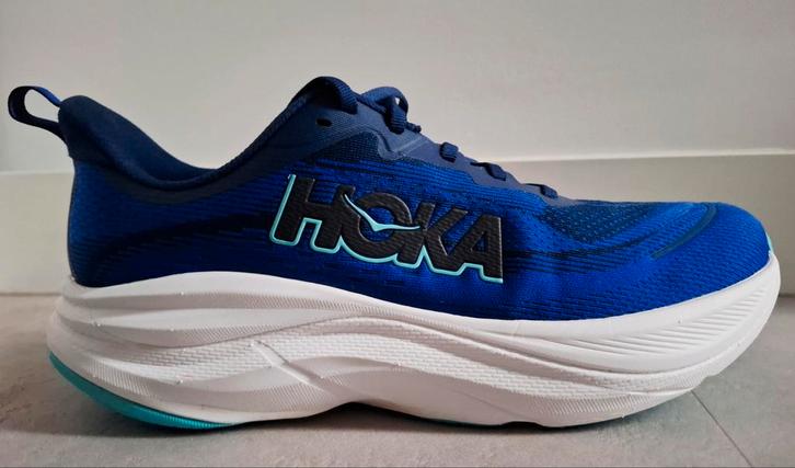HOKA Skyflow hardloopschoenen (maat 44 ⅔), Sport en Fitness, Loopsport en Atletiek, Zo goed als nieuw, Hardloopschoenen, Hardlopen