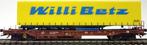 Märklin 47440 Zadeldraagwagen WILLY BETZ DB, Wisselstroom, Ophalen of Verzenden, Analoog, Märklin