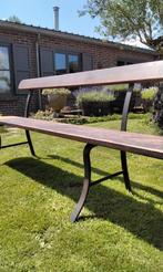 lange franse bank 300 meter., Ophalen, Gebruikt, Hout