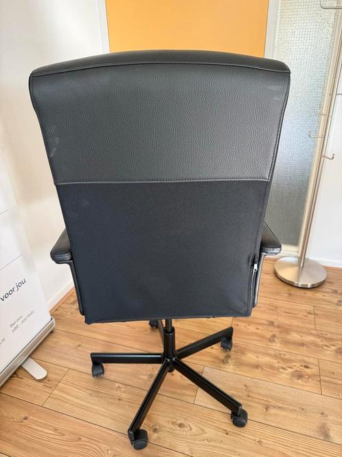 Zwarte Bureaustoel - ikea, Huis en Inrichting, Bureaustoelen, Gebruikt, Bureaustoel, Zwart, Ergonomisch, Ophalen of Verzenden