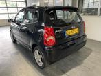 Kia Picanto 1.0 Seven|5DRS|Airco|NAP|APK|Elek RMN, Stof, 4 cilinders, 400 kg, Zwart