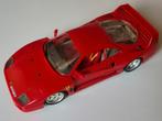 Burago Ferrari F40, Ophalen of Verzenden, Gebruikt, Auto, Bburago