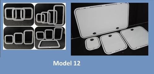 MAATWERK aluminium camperdeur, garagedeur of serviceluik, Caravans en Kamperen, Camper-accessoires, Nieuw, Ophalen