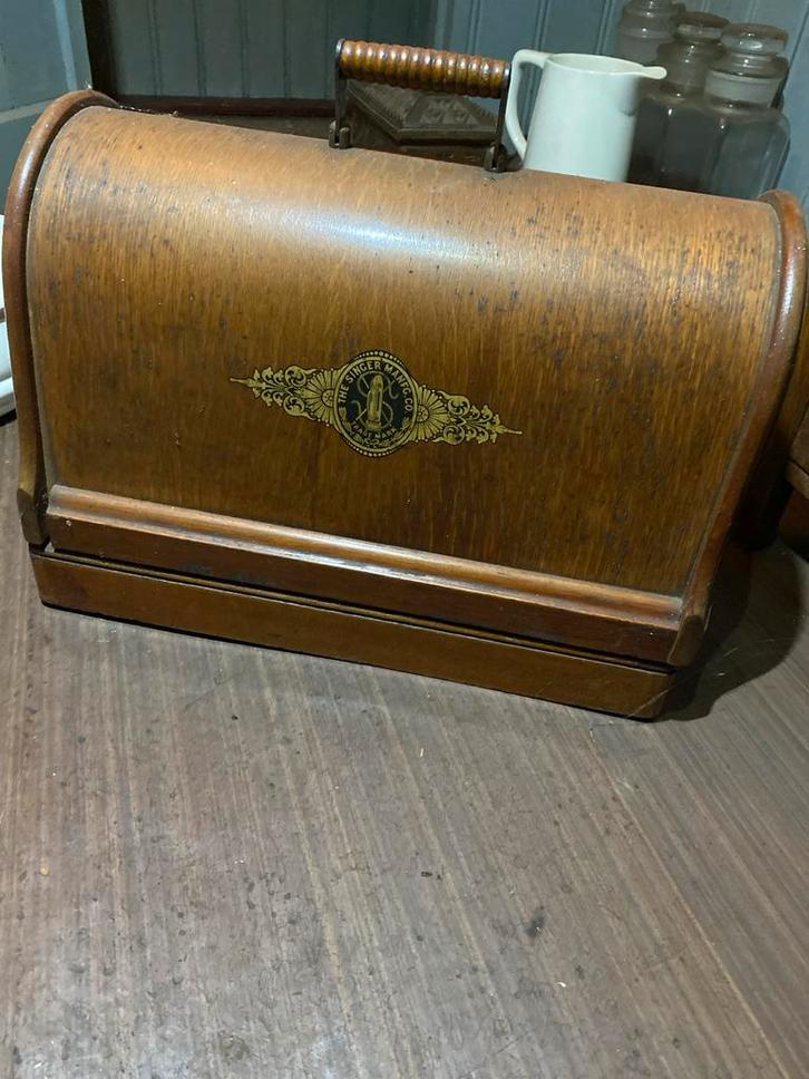 Antieke Singer Naaimachine, Antiek en Kunst, Antiek | Naaimachines, Ophalen