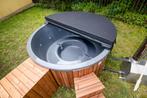 luxe hottub compleet! Thermowood/cover/48kw kachel, Ophalen of Verzenden, Nieuw, Trap