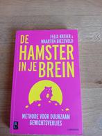 De Hamster in je Brein - Felix Kreier & Maarten Biezefeld, Boeken, Ophalen of Verzenden, Zo goed als nieuw, Dieet en Voeding, Felix Kreier & Maarten Biezefeld