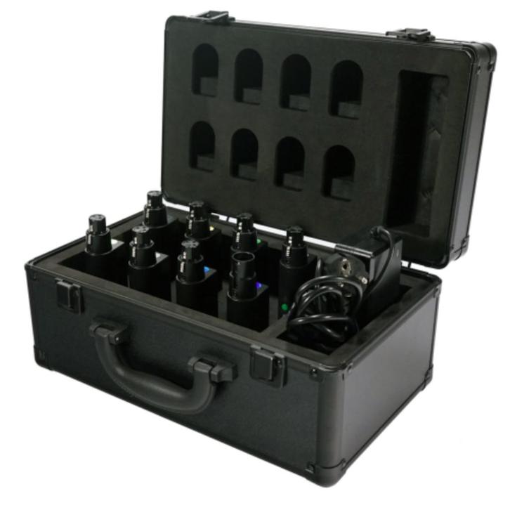AirLink XLR Set Draadloze DMX set met oplaadcase, Muziek en Instrumenten, Licht en Laser, Nieuw, Licht, Geluidgestuurd, Kleur