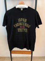 Biker t shirt, Verzenden, Zo goed als nieuw, Zwart