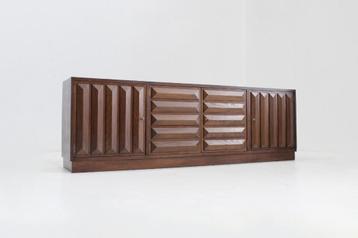 Vintage Spaans Brutalist Sideboard dressoir  beschikbaar voor biedingen