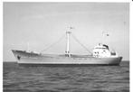 HERMAN BODEWES scheepvaart kustvaart coaster proefvaart, Verzenden, Zo goed als nieuw, Kaart, Foto of Prent