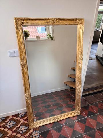 Grote Gouden Spiegel - Bohemian Stijl beschikbaar voor biedingen