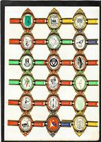 L & F  Janssen reklame  18 st, Verzamelen, Rookartikelen, Aanstekers en Luciferdoosjes, Ophalen of Verzenden, Gebruikt, Sigarenbandjes