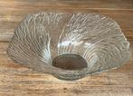 Vintage glazen schaal "Forest" ontwerp Pertti Kallioinen, Schaal, Ophalen of Verzenden, Overige vormen, Glas