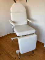 Hydraulische behandelstoel wit, Gebruikt, Massagestoel of Kussen, Ophalen