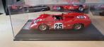 MG Model Plus Ferrari 312 P Spyder 12H Sebring 1969, Hobby en Vrije tijd, Modelauto's | 1:18, Ophalen of Verzenden, Zo goed als nieuw