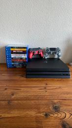 Playstation 4 pro met games en 2 controllers, Spelcomputers en Games, Spelcomputers | Sony PlayStation 4, Ophalen, Met games, Met 2 controllers