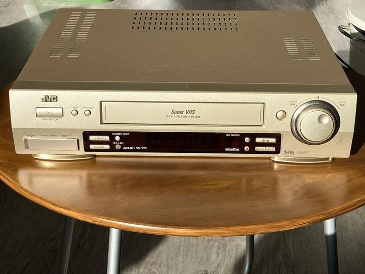 Super VHS videorecorder JVC HR-S7500, Audio, Tv en Foto, Videospelers, Gebruikt, VHS-speler of -recorder, Ophalen