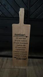 Borrelplank met recept appeltaart, Ophalen, Nieuw