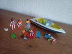 Playmobil speedboot met gezin 4862, Kinderen en Baby's, Speelgoed | Playmobil, Complete set, Ophalen of Verzenden, Zo goed als nieuw